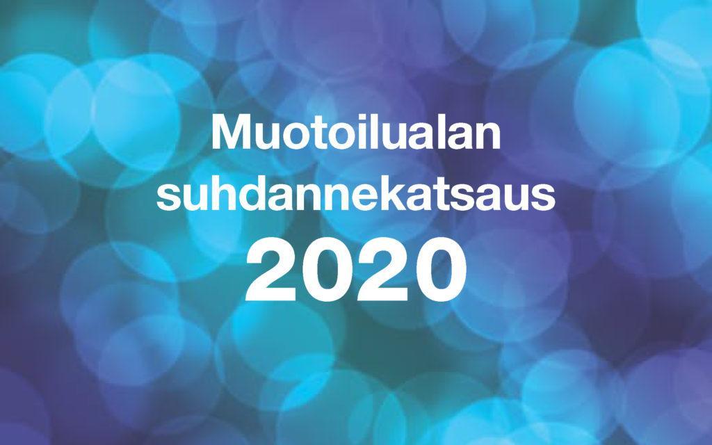 Muotoilualan suhdannekatsaus 2020