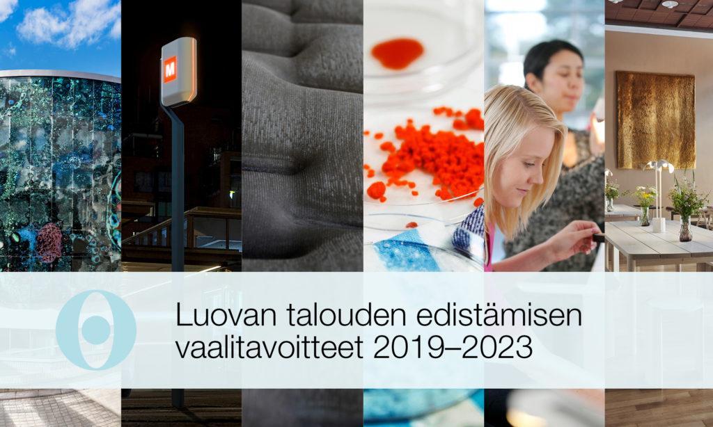 Luovan talouden edistämisen vaalitavoitteet 2019-2023