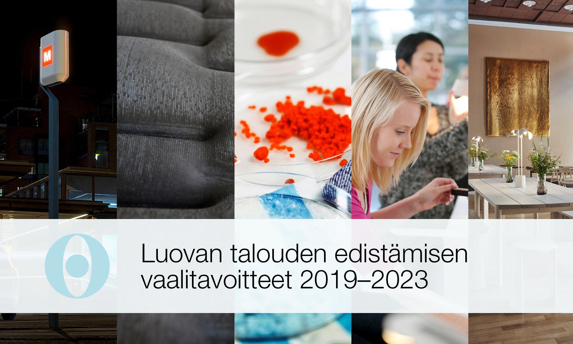 Luovan talouden edistämisen vaalitavoitteet 2019-2023