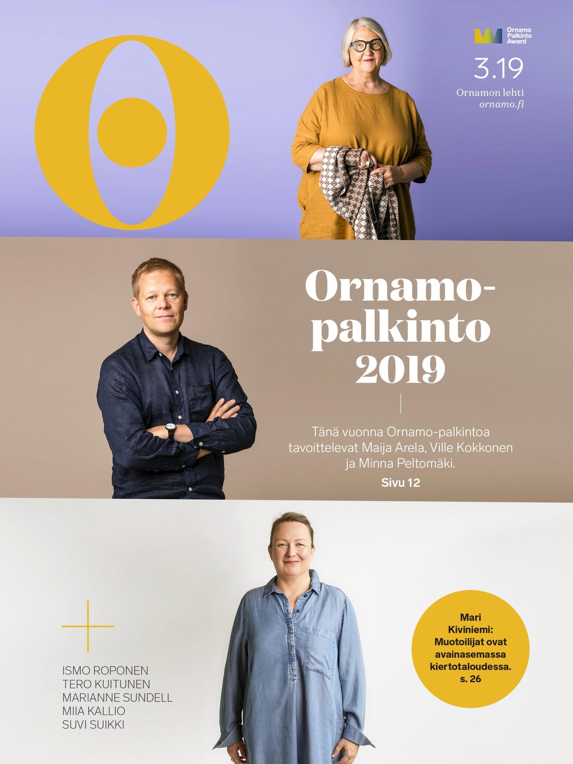 Ornamon lehti 3/2019 kansi