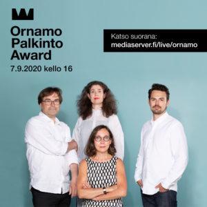 Ornamo Palkinto/Award