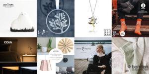 a selection of brands at the virtual department store Finnish Designers