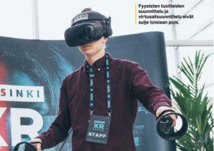 Fyysisten tuotteiden suunnittelu ja virtuaalisuunnittelu eivät sulje toisiaan pois.