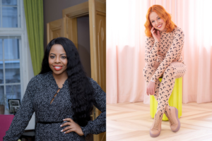 Rasheka Scott ja Minna Parikka