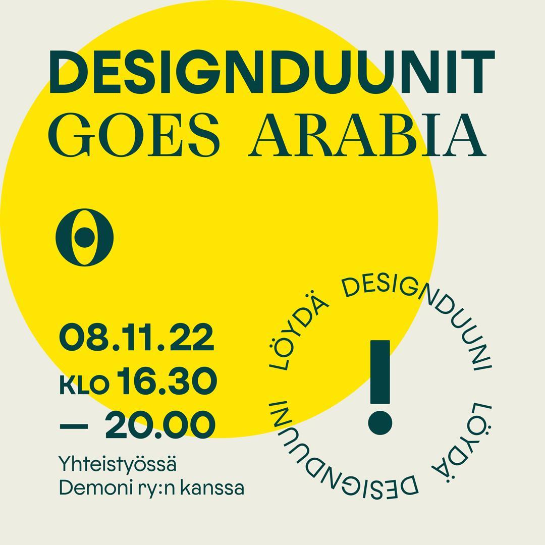 Designduunit GOES Arabia