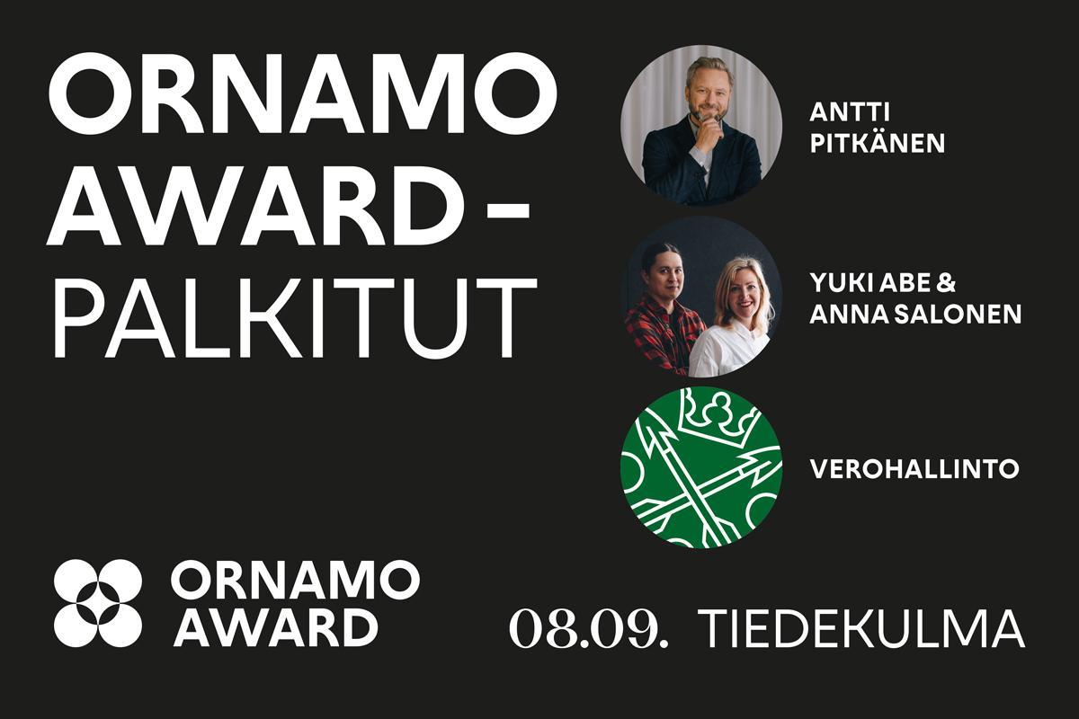 Ornamo Award -palkitut