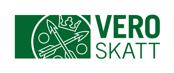 Vero Skatt -logo vihreä